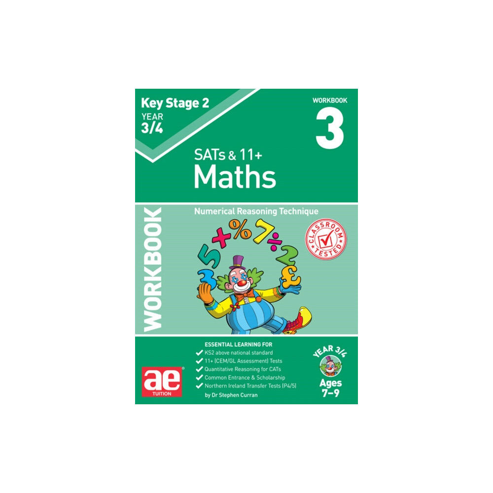 Accelerated Education Publications Ltd KS2 Maths Year 3/4 Workbook 3 (häftad, eng)