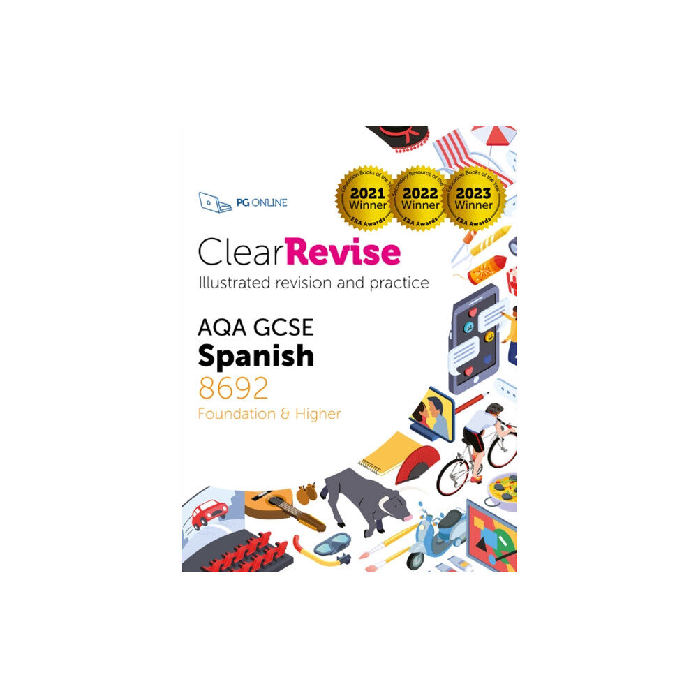 PG Online Limited ClearRevise AQA GCSE Spanish 8692 (häftad, eng)