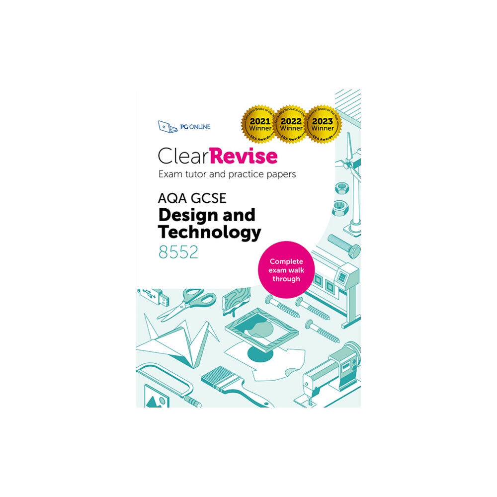 PG Online Limited ClearRevise Exam Tutor AQA GCSE Design & Technology 8552 (häftad, eng)