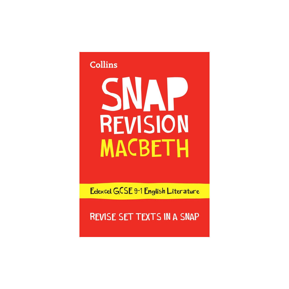 HarperCollins Publishers Macbeth: Edexcel GCSE 9-1 English Literature Text Guide (häftad, eng)