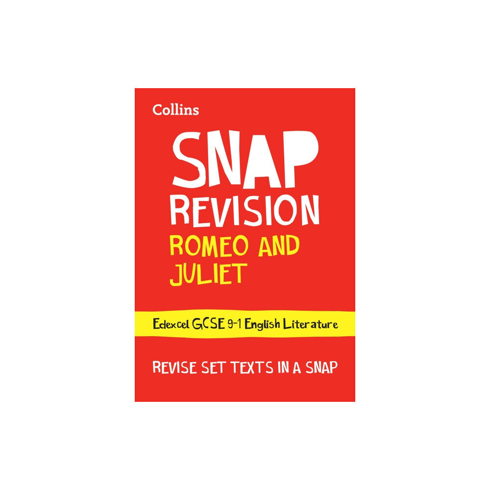 HarperCollins Publishers Romeo and Juliet: Edexcel GCSE 9-1 English Literature Text Guide (häftad, eng)