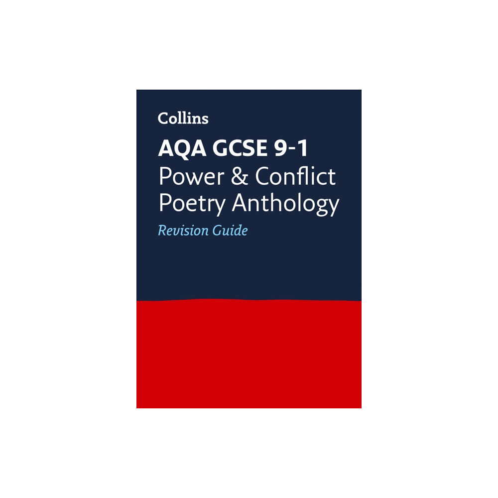 HarperCollins Publishers AQA Poetry Anthology Power and Conflict Revision Guide (häftad, eng)
