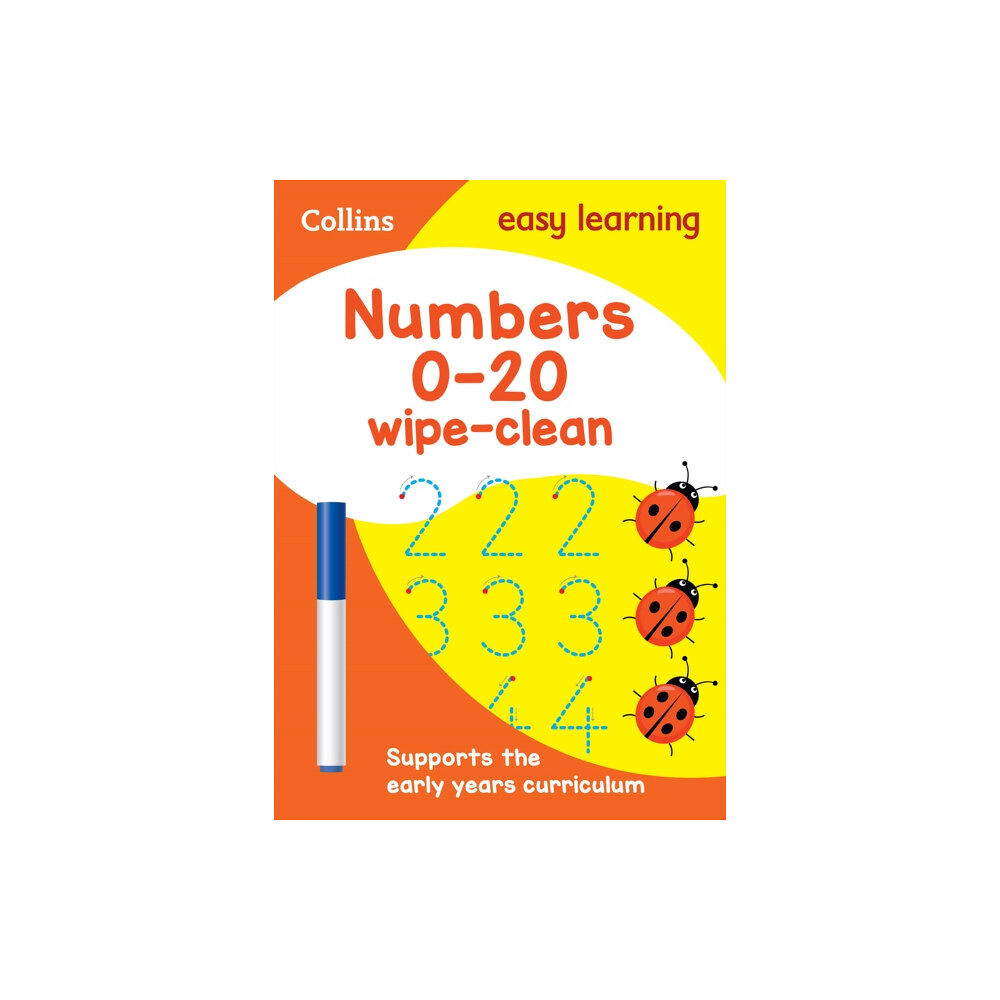 HarperCollins Publishers Numbers 0-20 Age 3-5 Wipe Clean Activity Book (häftad, eng)