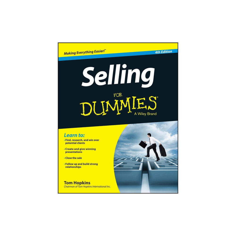 John Wiley & Sons Inc Selling For Dummies (häftad, eng)
