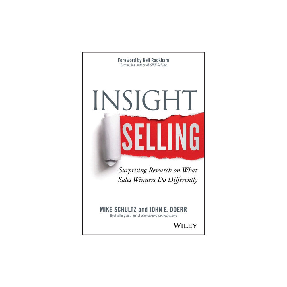 John Wiley & Sons Inc Insight Selling (inbunden, eng)