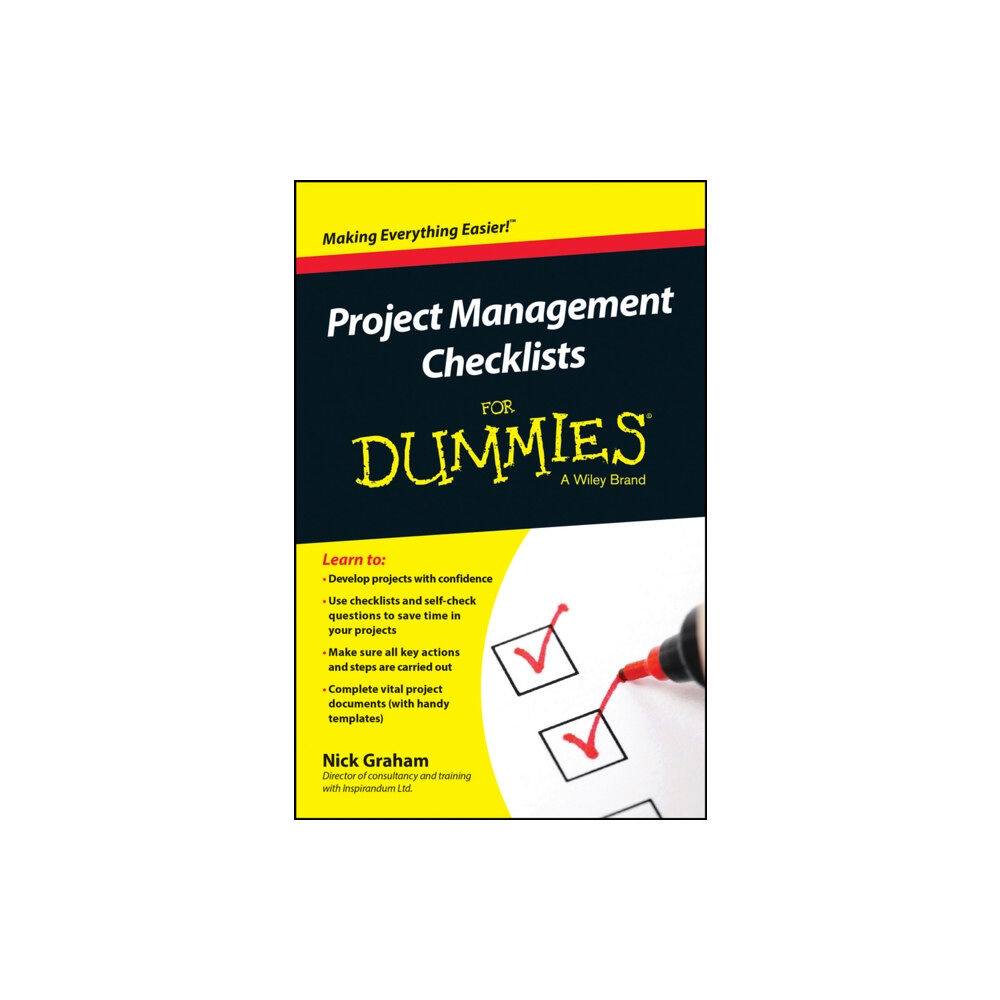 John Wiley & Sons Inc Project Management Checklists For Dummies (häftad, eng)
