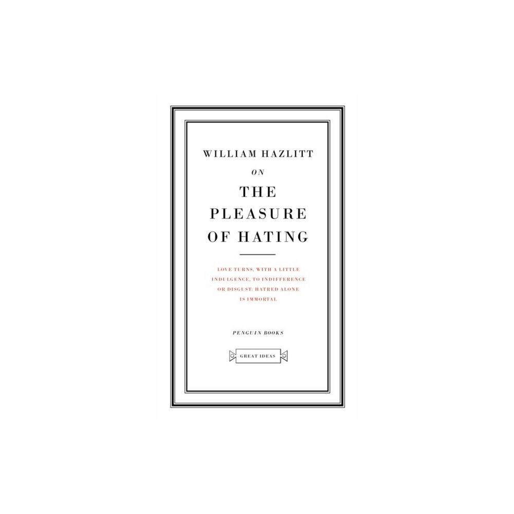 Penguin books ltd On the Pleasure of Hating (häftad, eng)