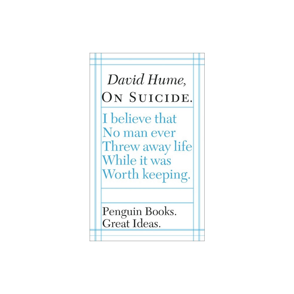 Penguin books ltd On Suicide (häftad, eng)