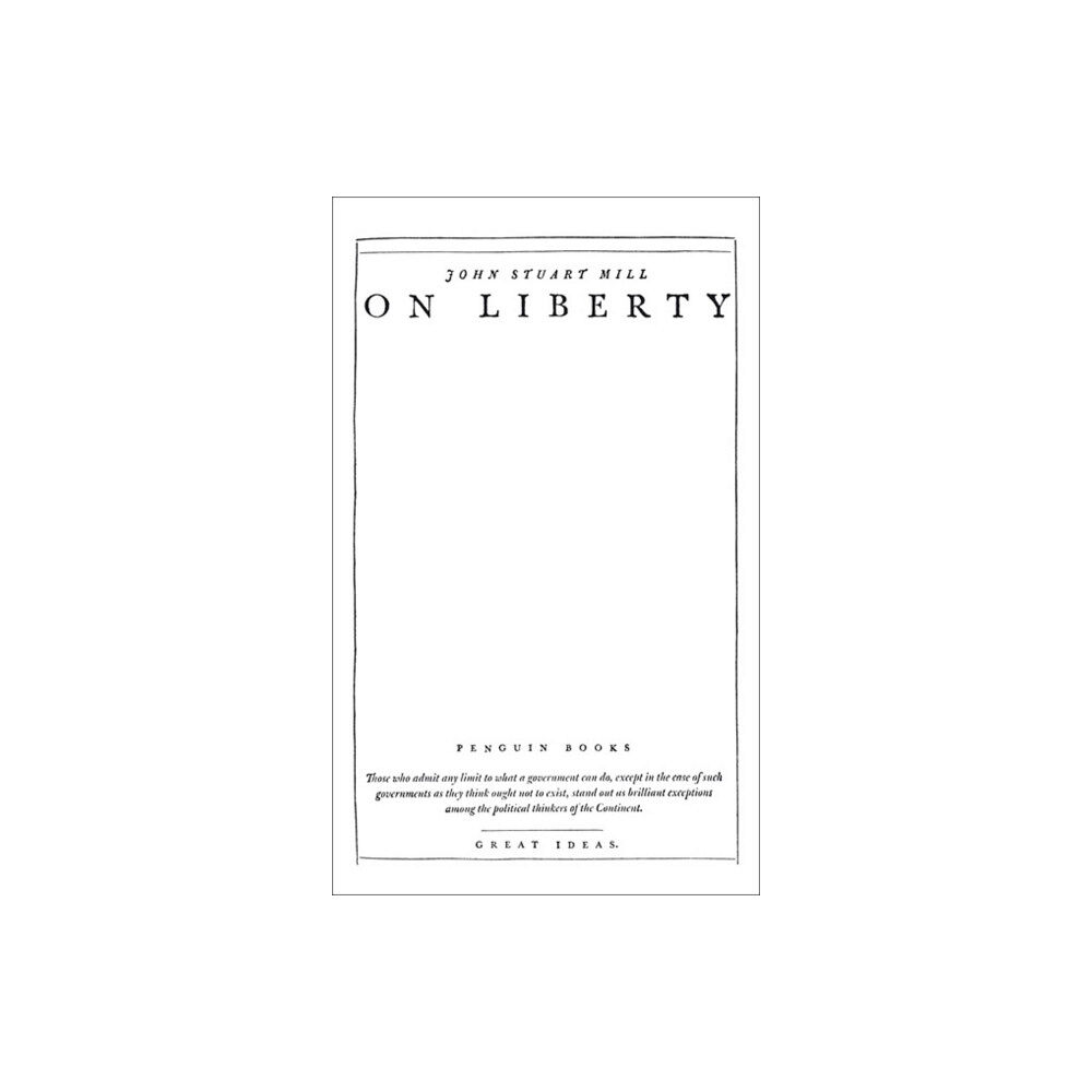 Penguin books ltd On Liberty (häftad, eng)