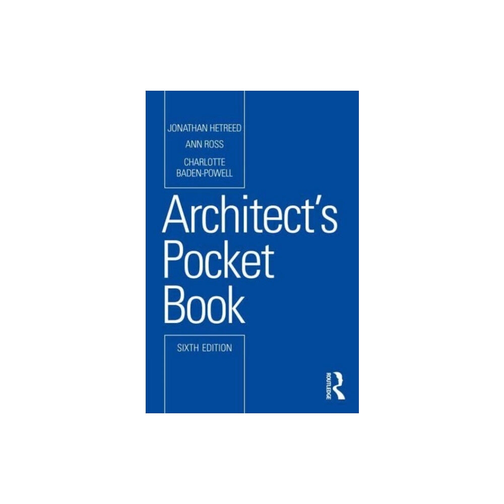 Taylor & francis ltd Architect's Pocket Book (häftad, eng)