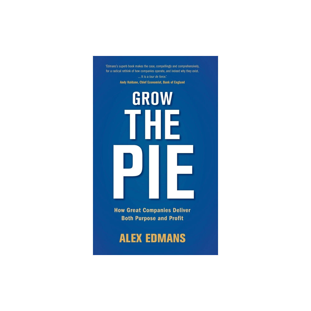 Cambridge University Press Grow the Pie (inbunden, eng)