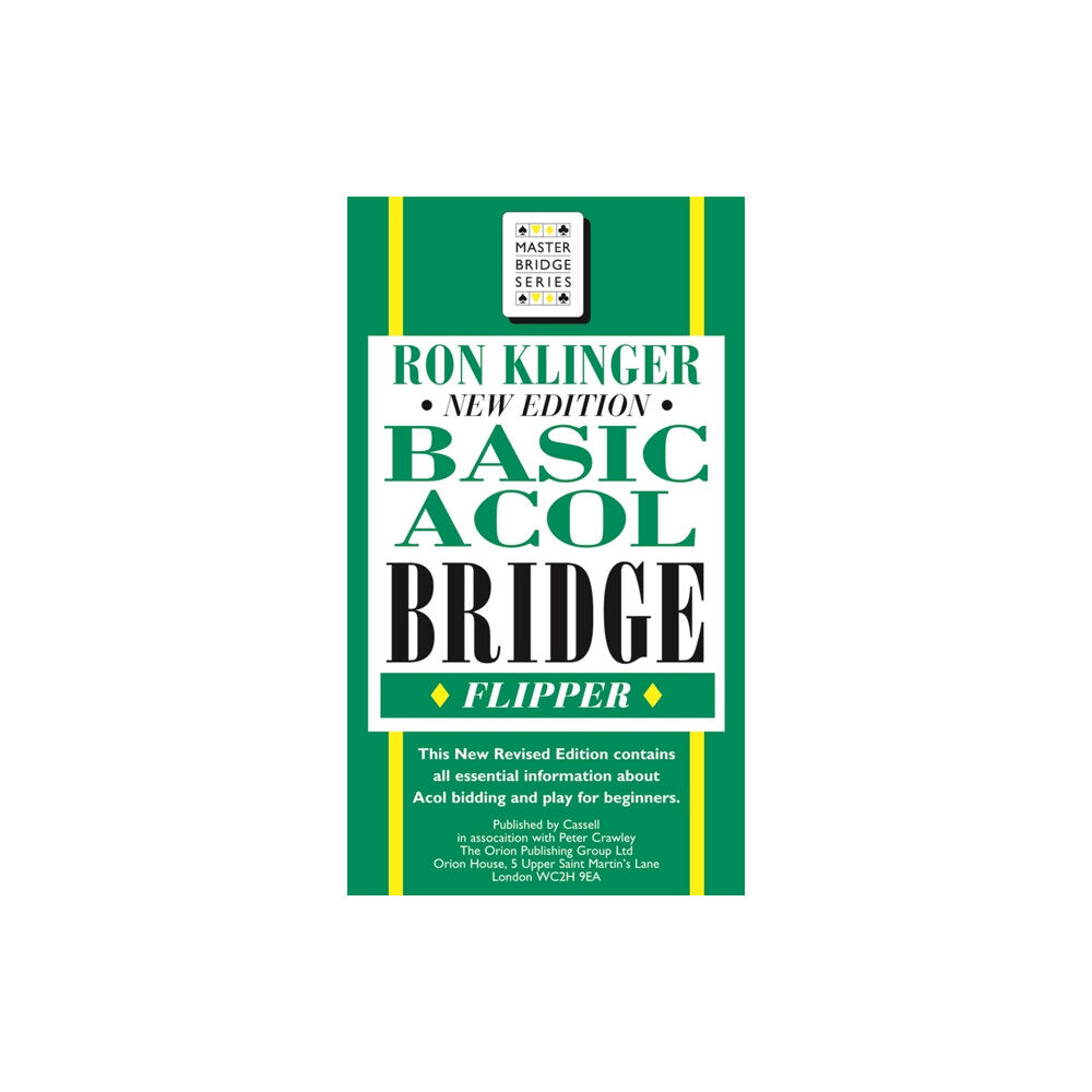Orion Publishing Co Basic Acol Bridge Flipper (häftad, eng)