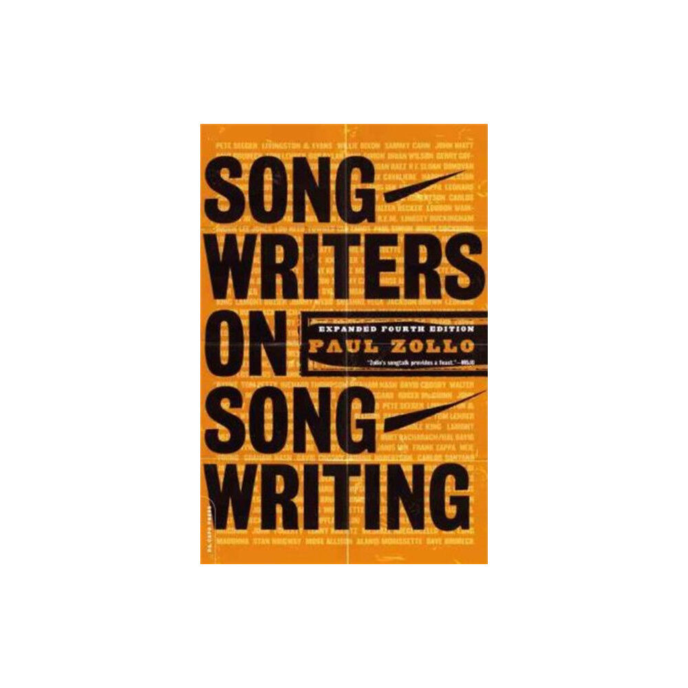 Hachette Books Songwriters On Songwriting (häftad, eng)
