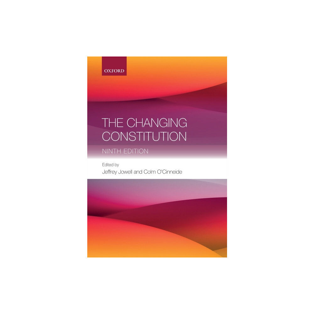 Oxford University Press The Changing Constitution (häftad, eng)
