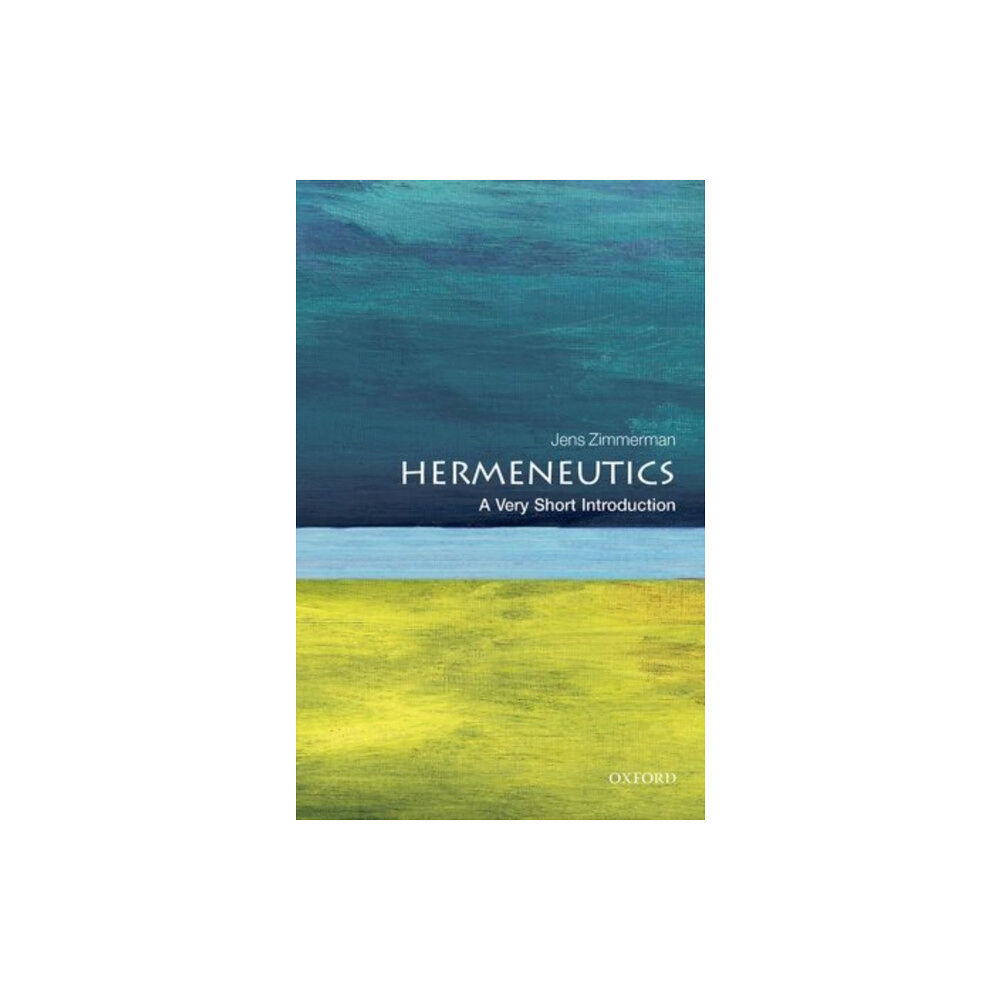 Oxford University Press Hermeneutics (häftad, eng)