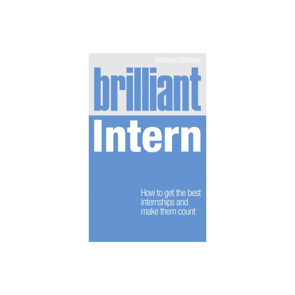 Pearson Education Limited Brilliant Intern (häftad, eng)