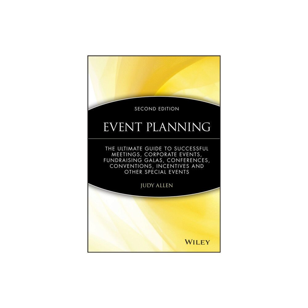 John Wiley & Sons Inc Event Planning (inbunden, eng)