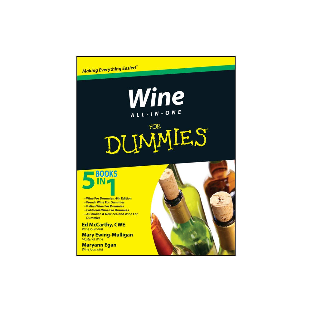 John Wiley & Sons Inc Wine All-in-One For Dummies (häftad, eng)