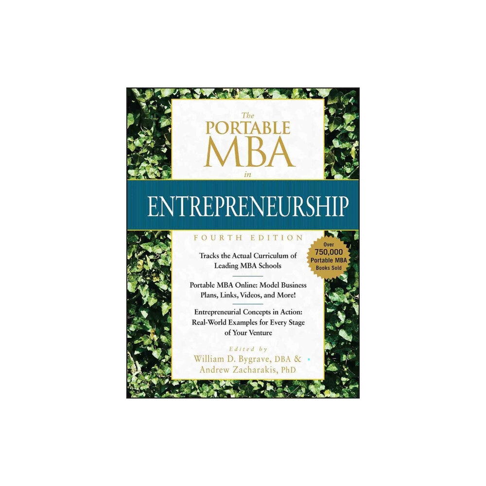 John Wiley & Sons Inc The Portable MBA in Entrepreneurship (inbunden, eng)