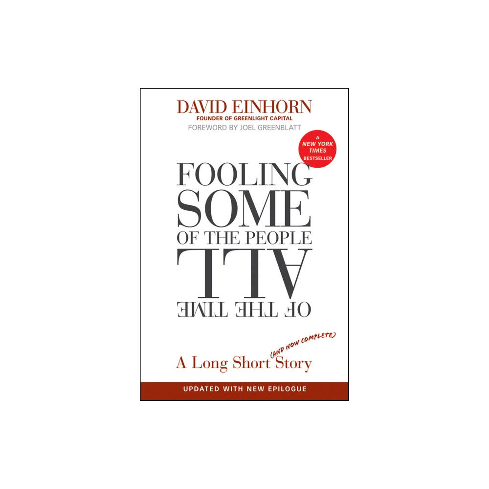 John Wiley & Sons Inc Fooling Some of the People All of the Time, A Long Short (and Now Complete) Story, Updated with New Epilogue (häftad, en...