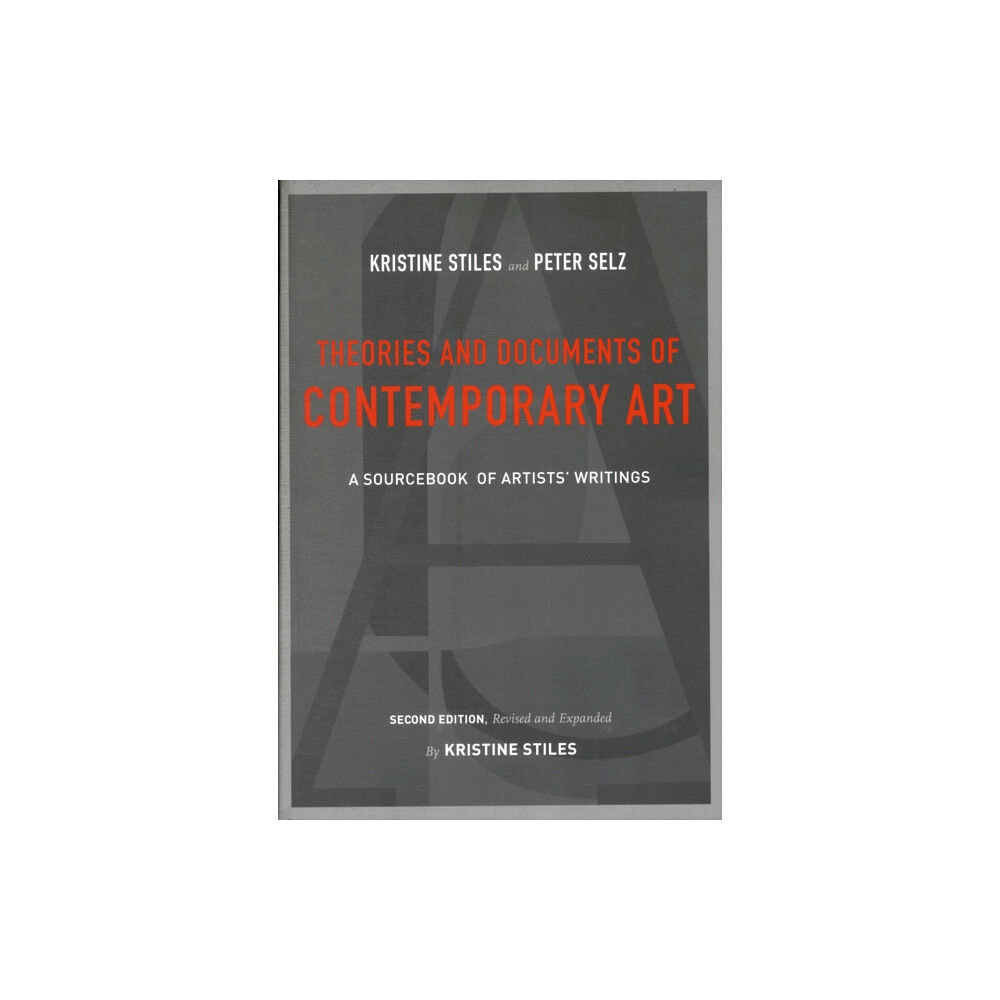 University of california press Theories and Documents of Contemporary Art (häftad, eng)