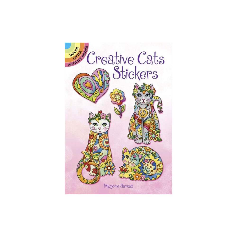 Dover publications inc. Creative Cats Stickers (häftad, eng)
