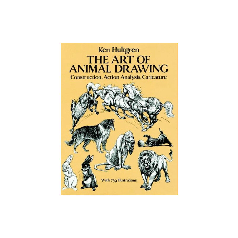 Dover publications inc. The Art of Animal Drawing (häftad, eng)