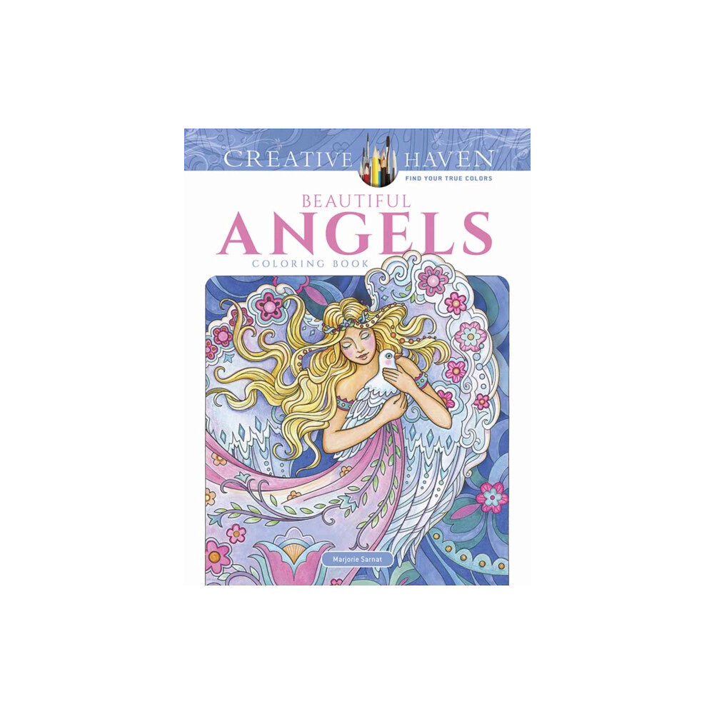 Dover publications inc. Creative Haven Beautiful Angels Coloring Book (häftad, eng)