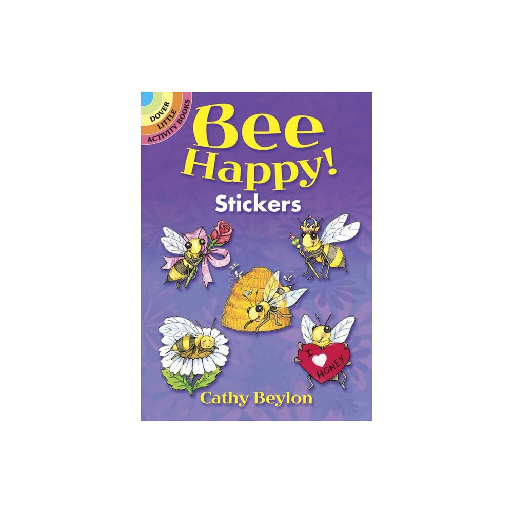 Dover publications inc. Bee Happy! Stickers (häftad, eng)