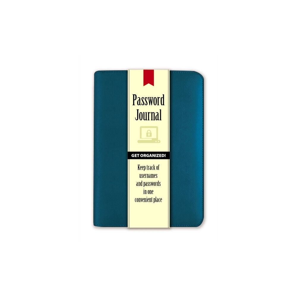 Dover publications inc. Password Journal: Caribbean Blue (häftad, eng)