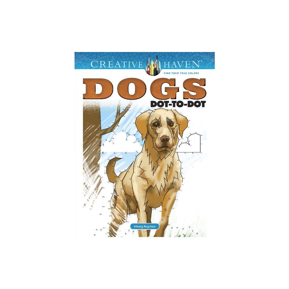 Dover publications inc. Creative Haven Dogs Dot-to-Dot (häftad, eng)