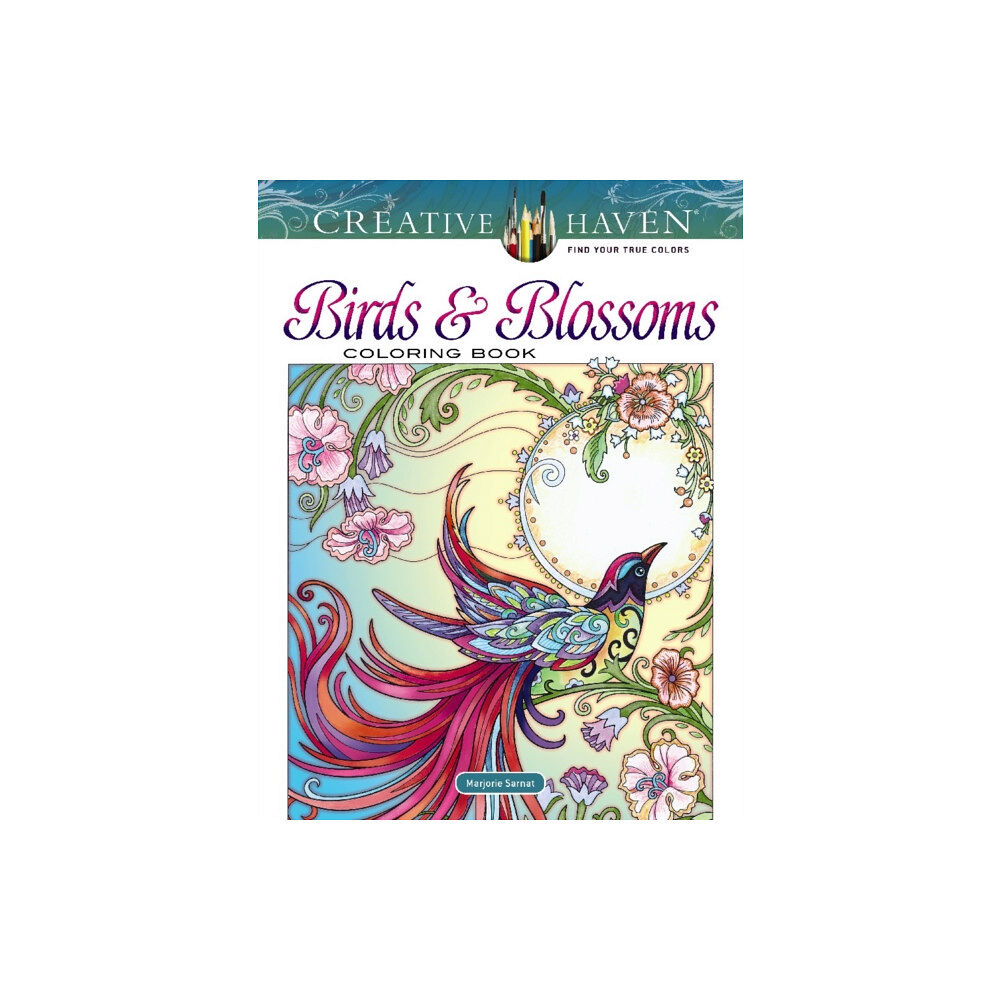 Dover publications inc. Creative Haven Birds and Blossoms Coloring Book (häftad, eng)