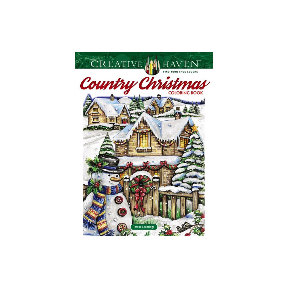 Dover publications inc. Creative Haven Country Christmas Coloring Book (häftad, eng)