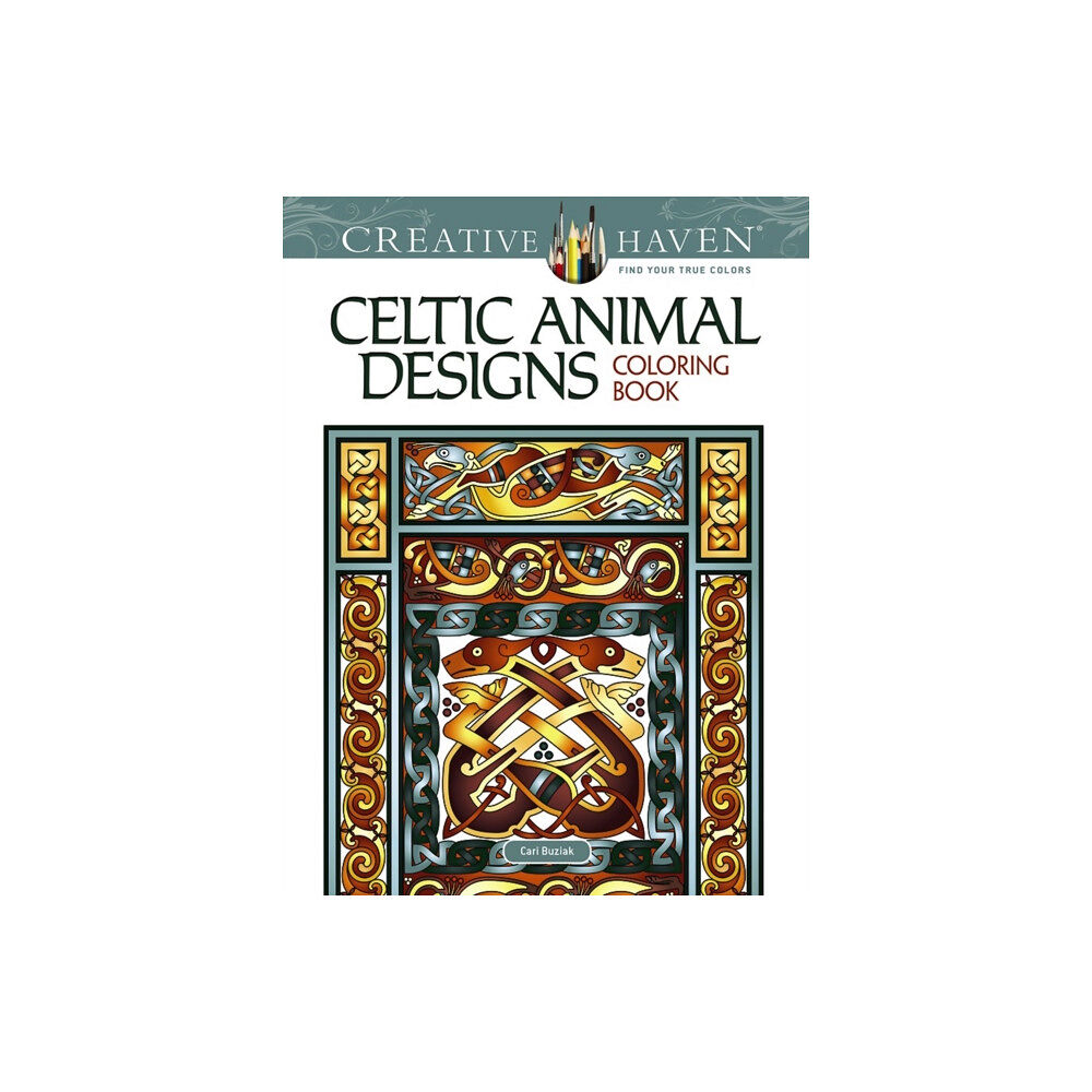 Dover publications inc. Creative Haven Celtic Animal Designs Coloring Book (häftad, eng)