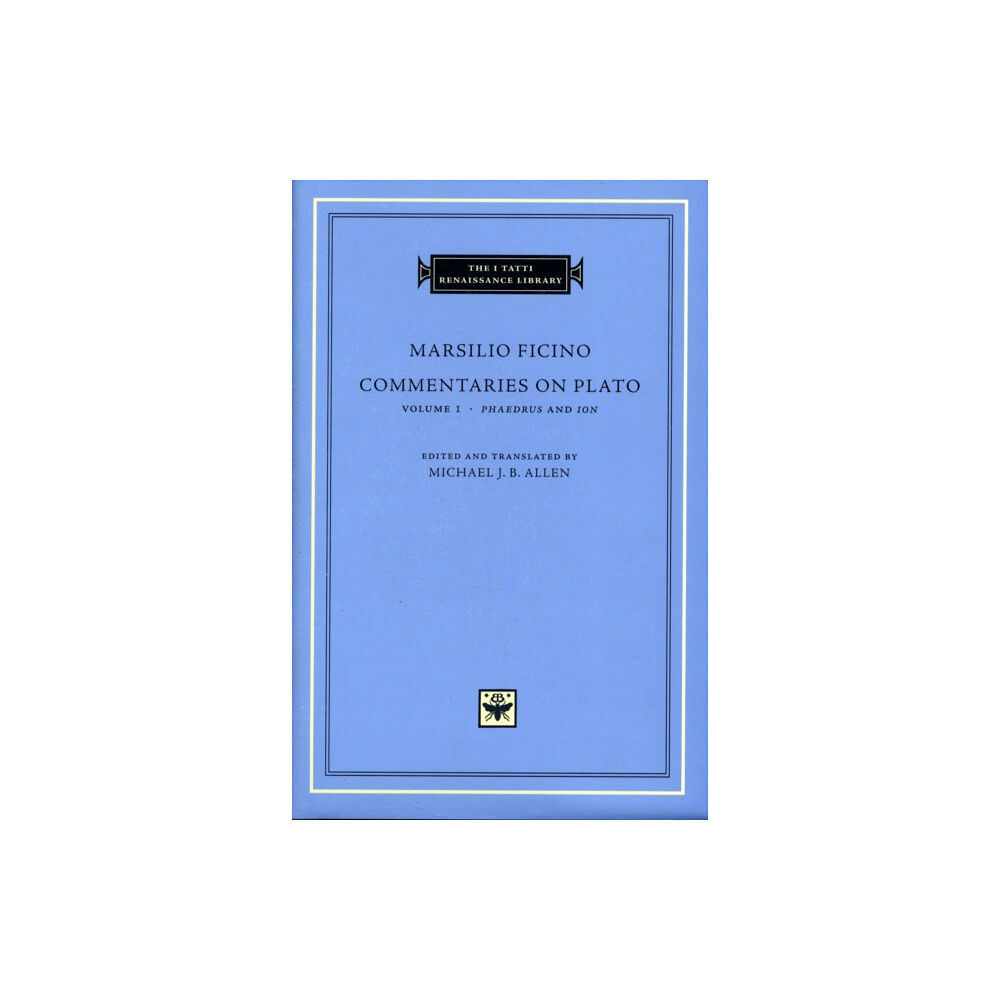 Harvard university press Commentaries on Plato, Volume 1: Phaedrus and Ion (inbunden, eng)