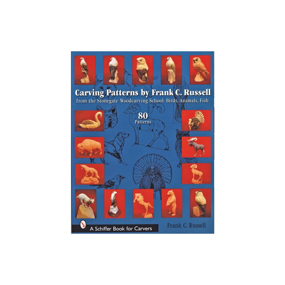 Schiffer Publishing Ltd Carving Patterns by Frank C. Russell (häftad, eng)