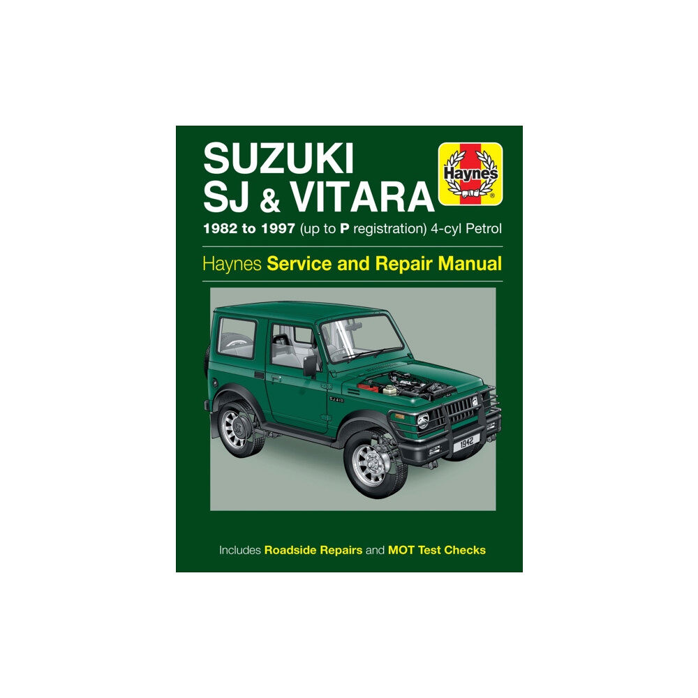 Haynes Publishing Group Suzuki SJ Series, Samurai & Vitara (4-cyl) Petrol (82 - 97) Haynes Repair Manual (häftad, eng)