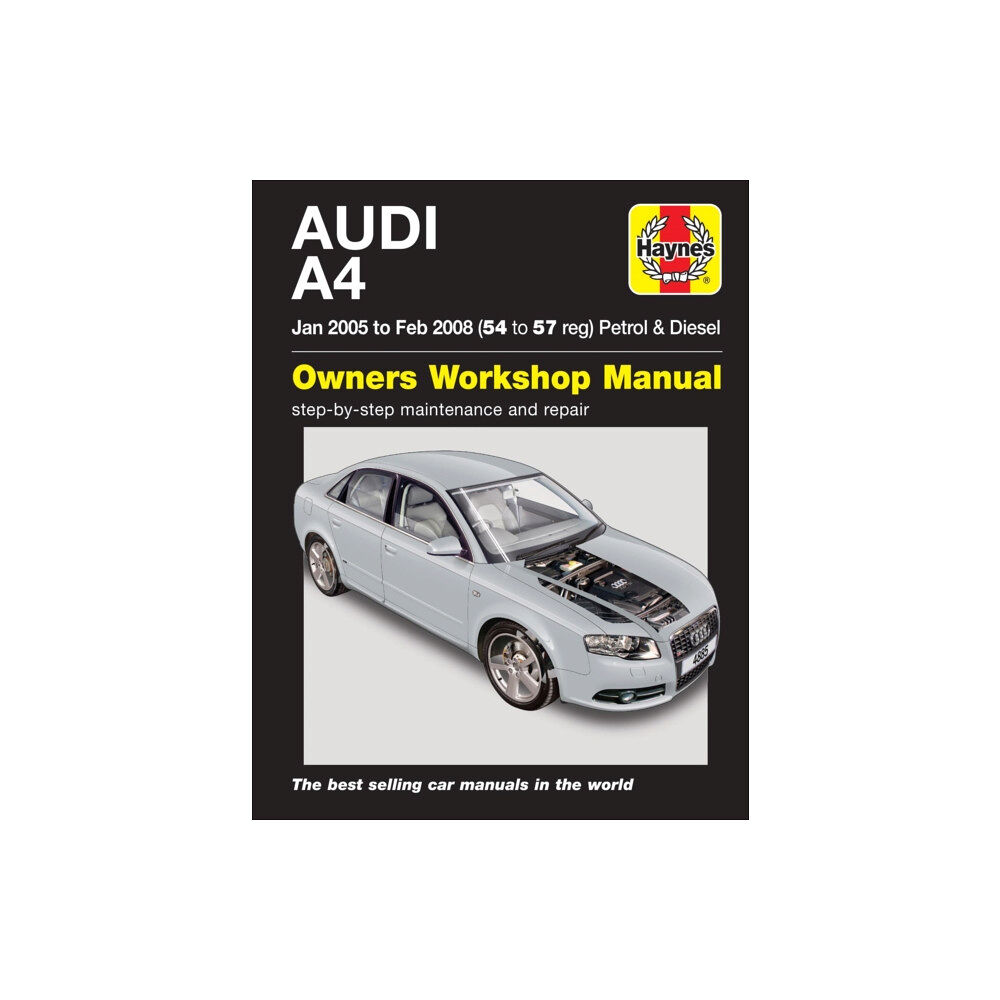Haynes Publishing Group Audi A4 Petrol & Diesel (Jan 05 to Feb 08) Haynes Repair Manual (häftad, eng)
