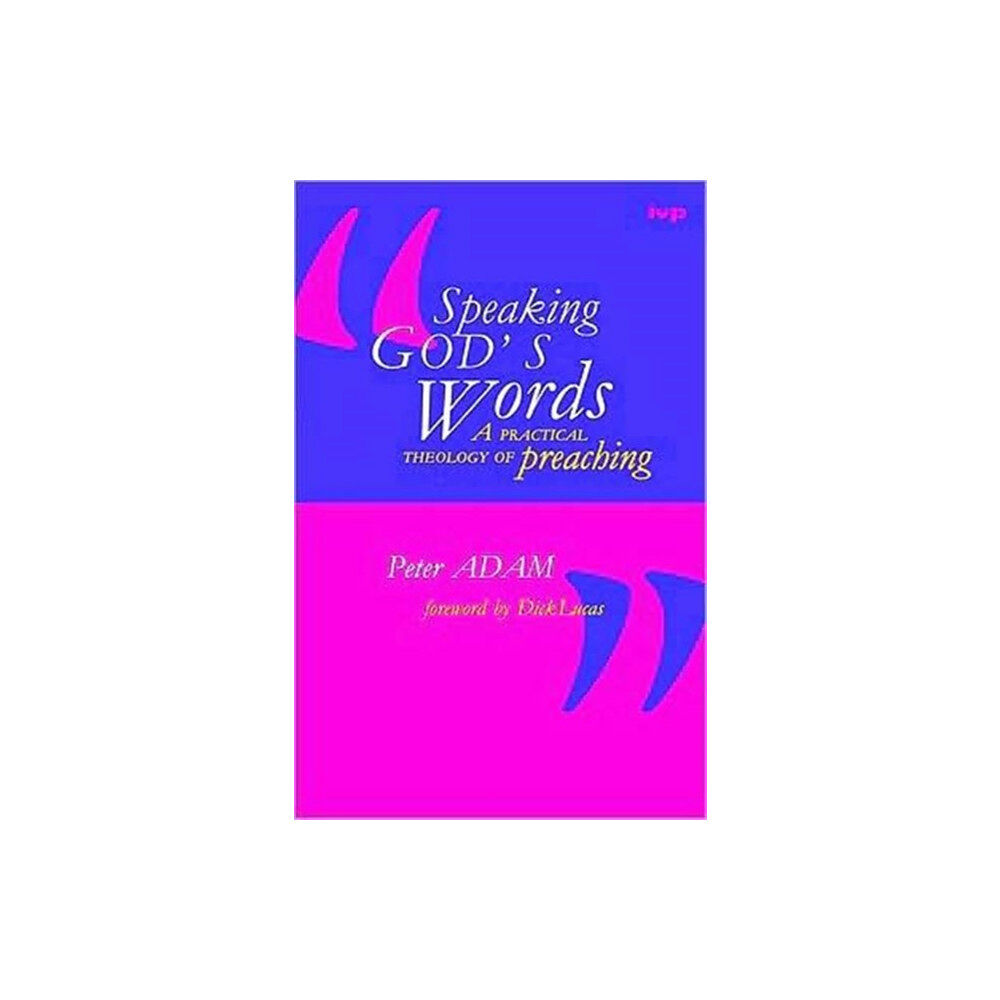 Inter-Varsity Press Speaking God's words (häftad, eng)