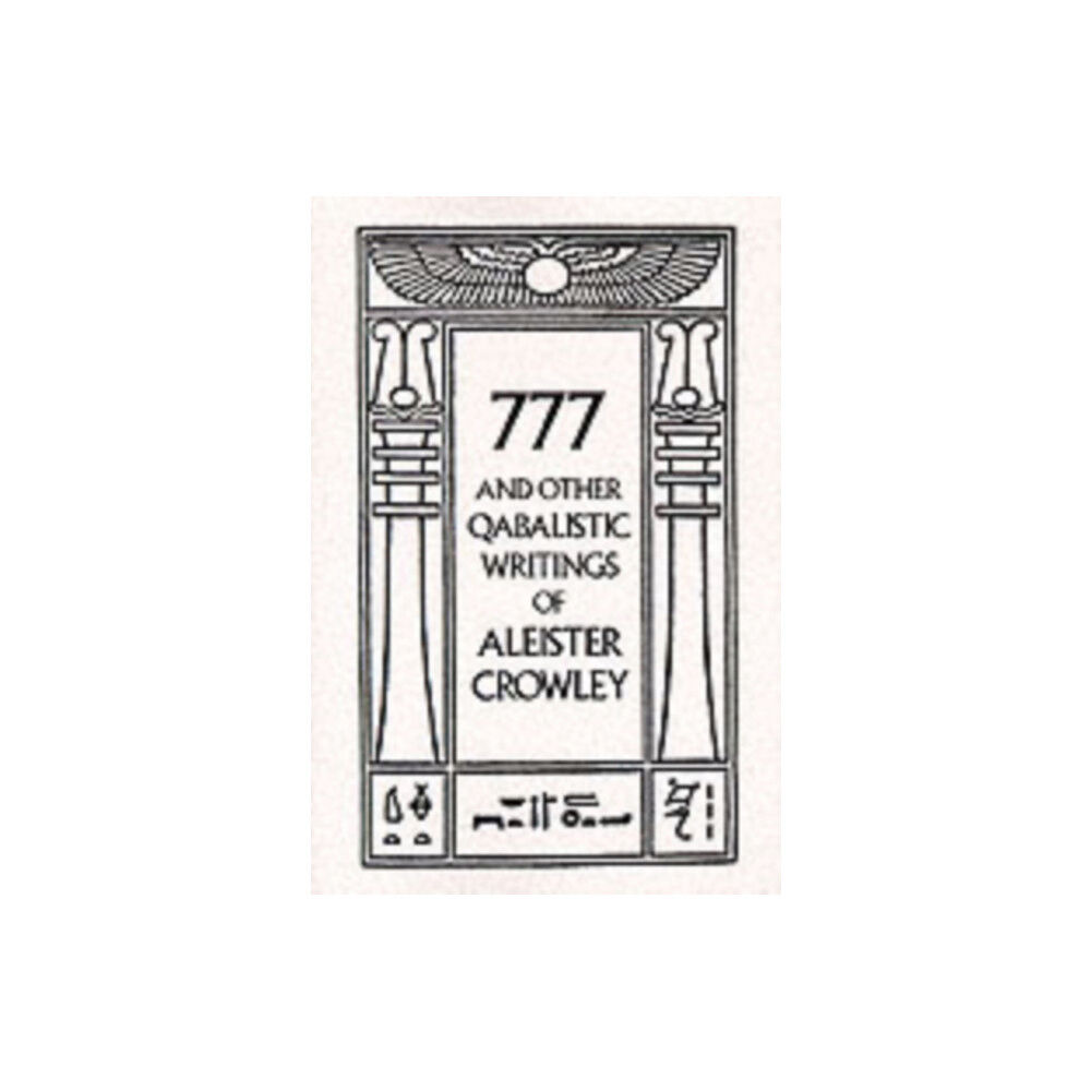 Red Wheel/Weiser 777 & Other Qabalistic Writings of Aleister Crowley (häftad, eng)
