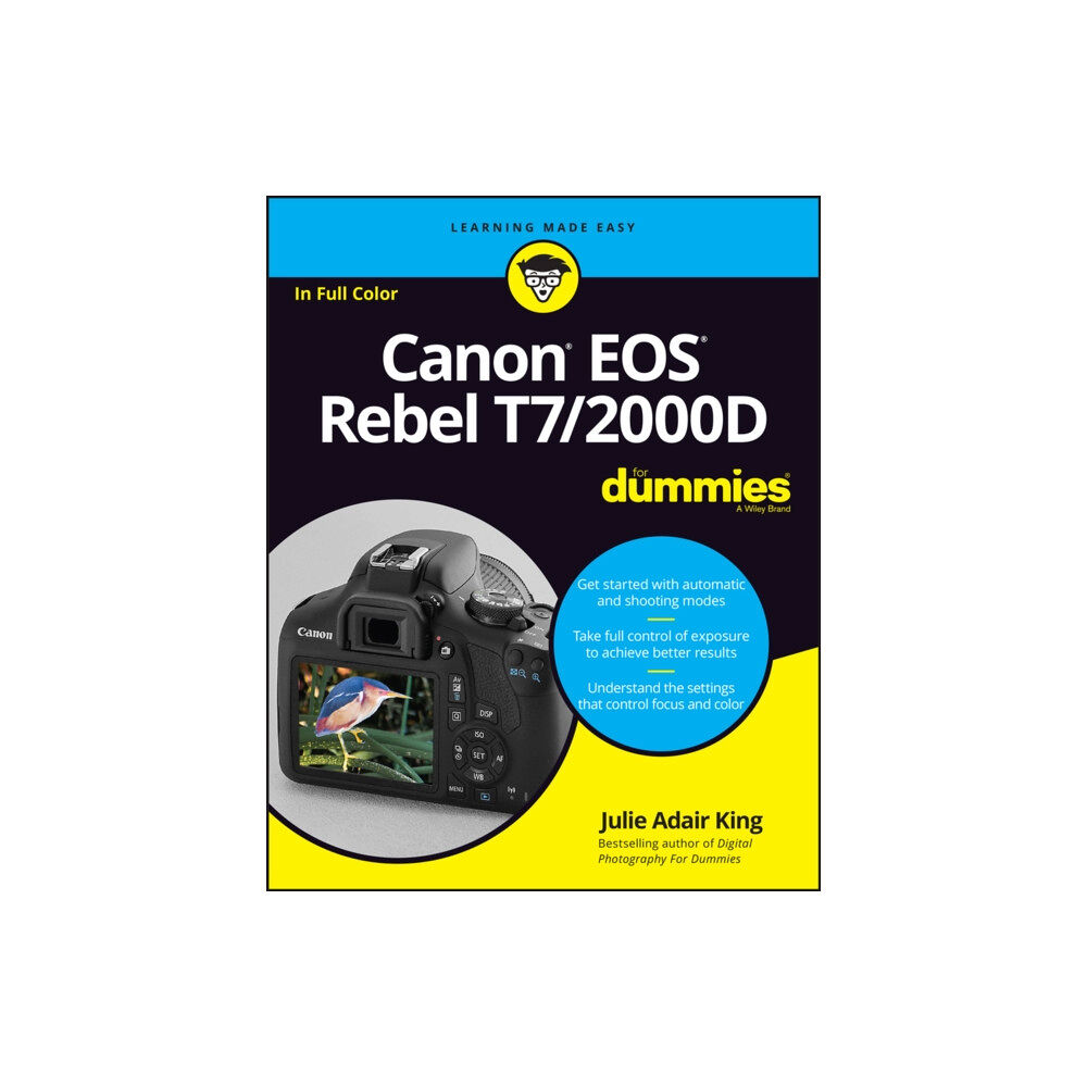 John Wiley & Sons Inc Canon EOS Rebel T7/2000D For Dummies (häftad, eng)