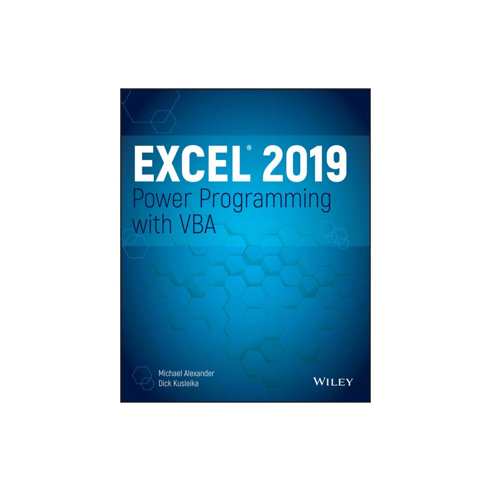 John Wiley & Sons Inc Excel 2019 Power Programming with VBA (häftad, eng)