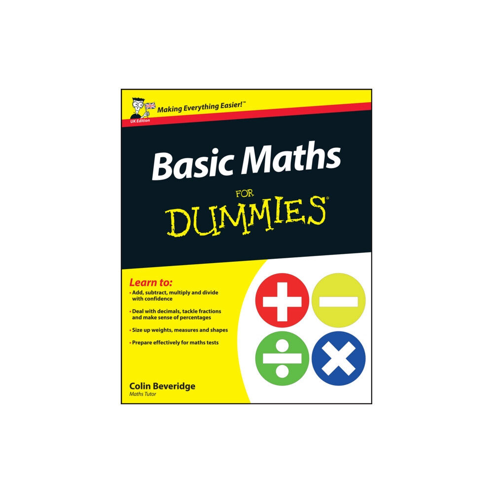 John Wiley & Sons Inc Basic Maths For Dummies, UK Edition (häftad, eng)