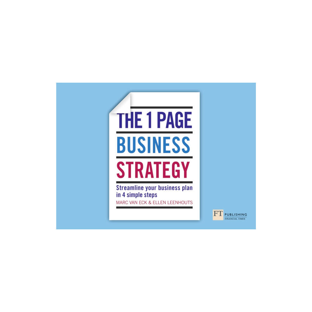 Pearson Education Limited One Page Business Strategy, The (häftad, eng)