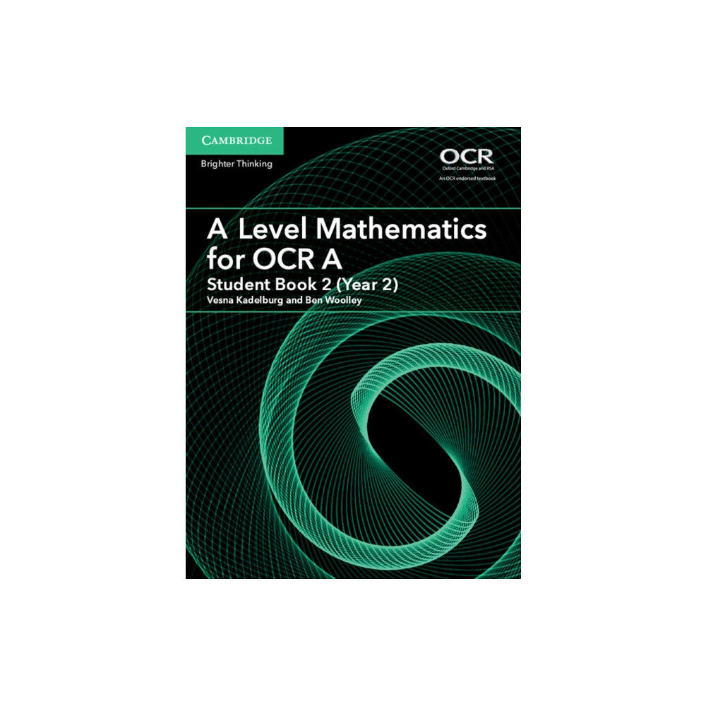 Cambridge University Press A Level Mathematics for OCR A Student Book 2 (Year 2) (häftad, eng)
