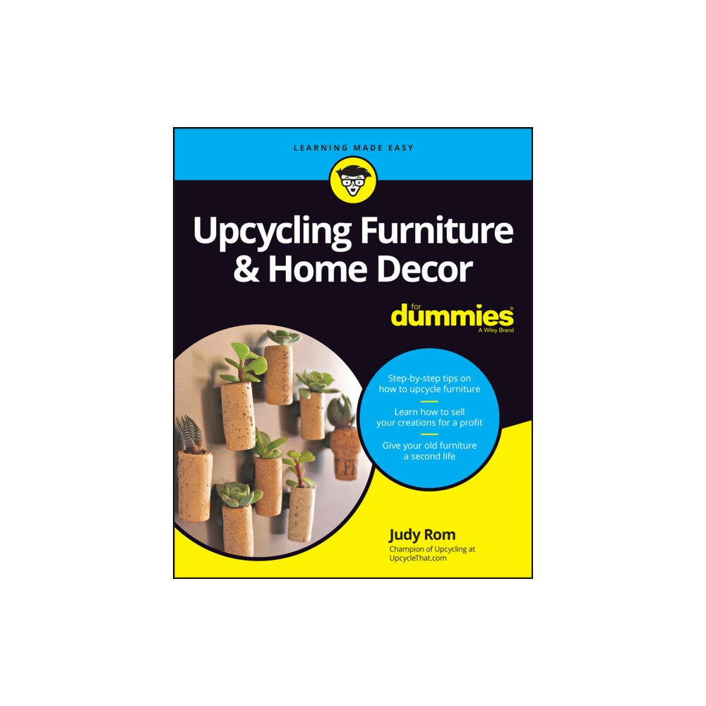 John Wiley & Sons Inc Upcycling Furniture & Home Decor For Dummies (häftad, eng)