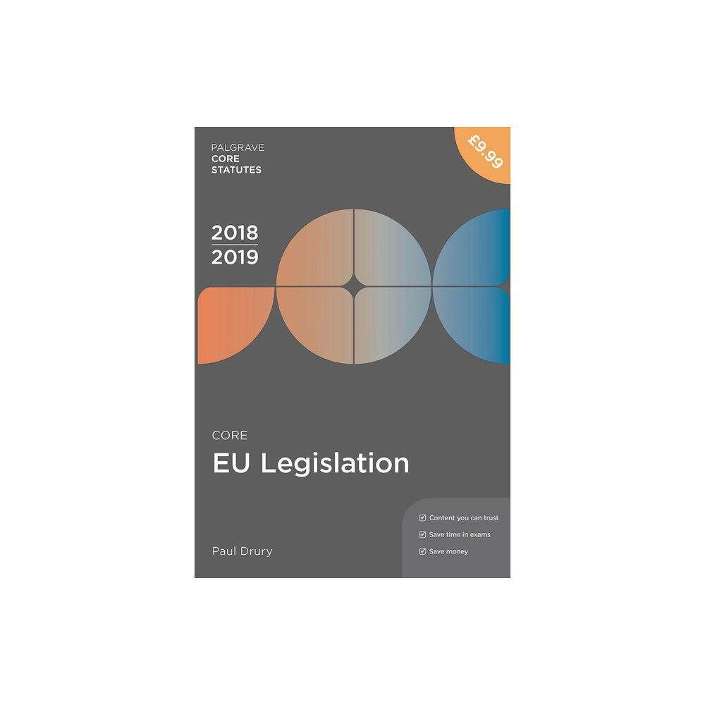 Bloomsbury Publishing PLC Core EU Legislation 2018-19 (häftad, eng)