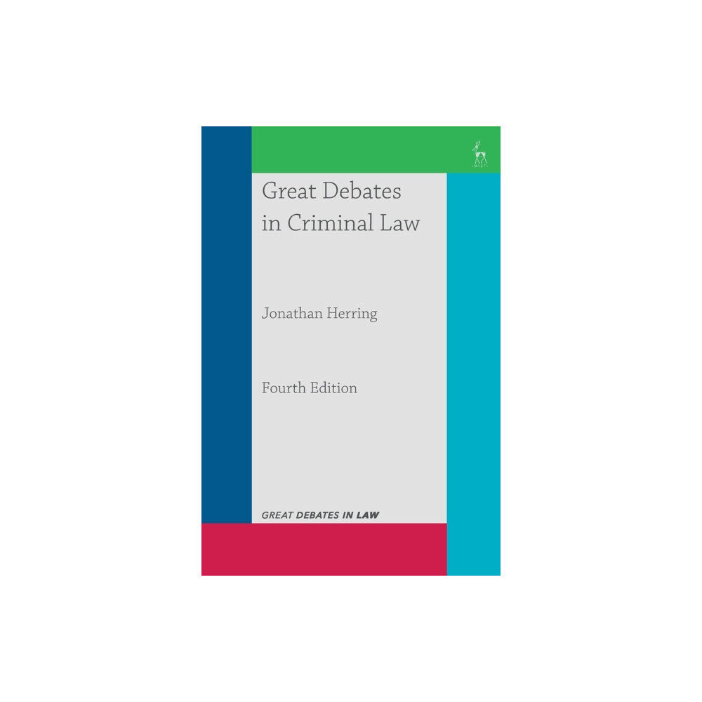 Bloomsbury Publishing PLC Great Debates in Criminal Law (häftad, eng)