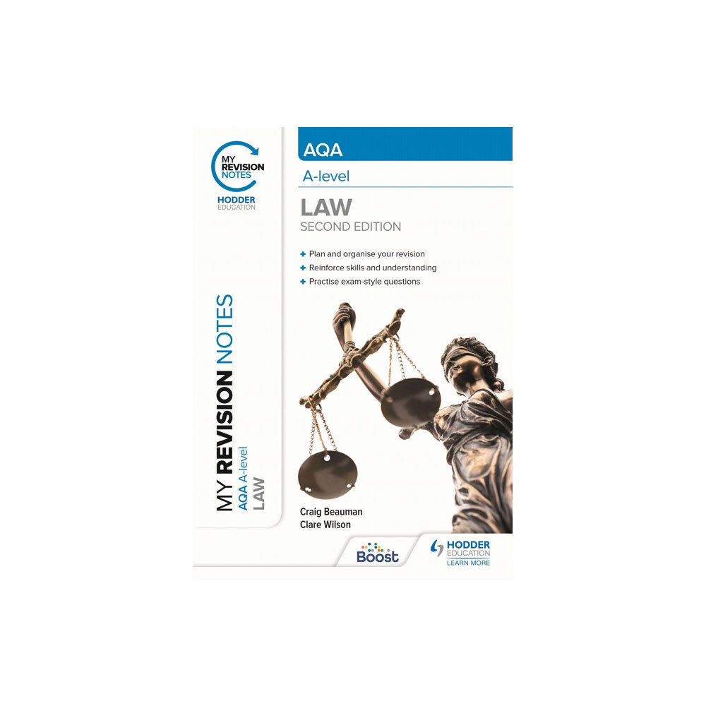 Hachette Learning My Revision Notes: AQA A Level Law Second Edition (häftad, eng)
