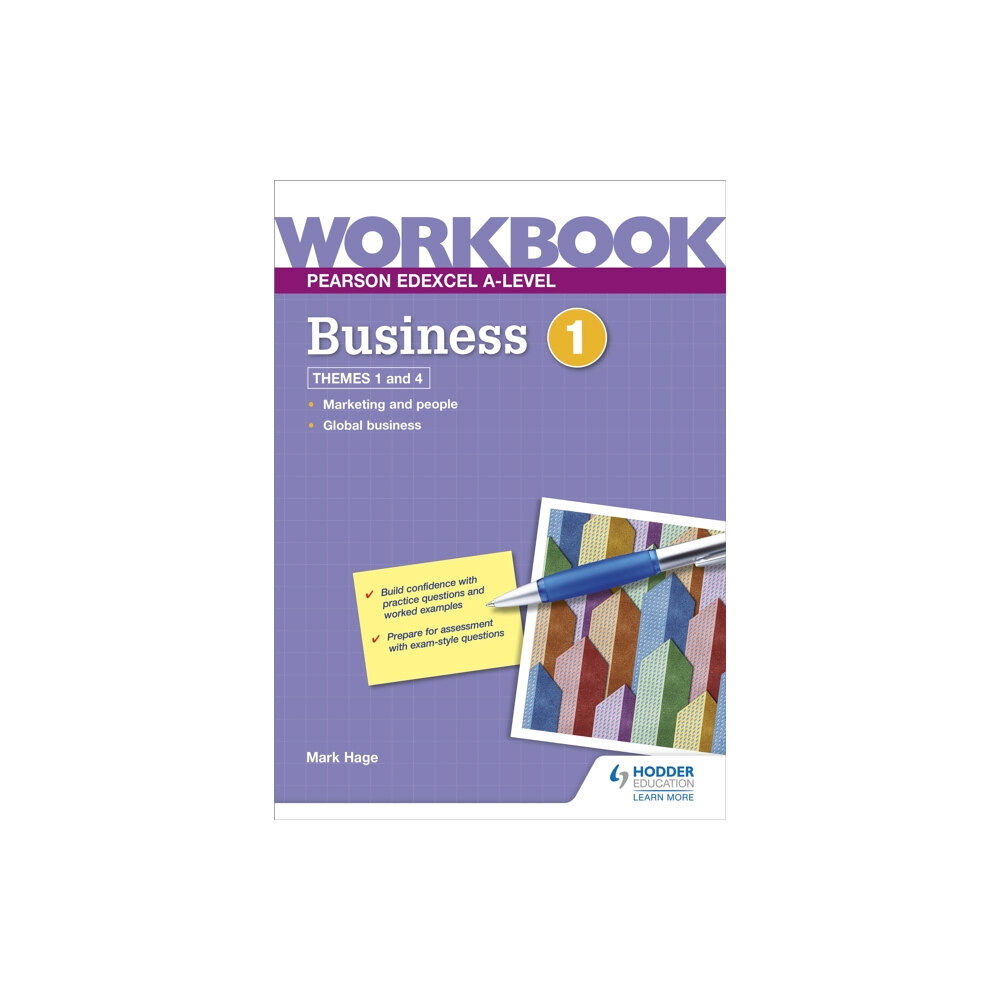 Hachette Learning Pearson Edexcel A-Level Business Workbook 1 (häftad, eng)